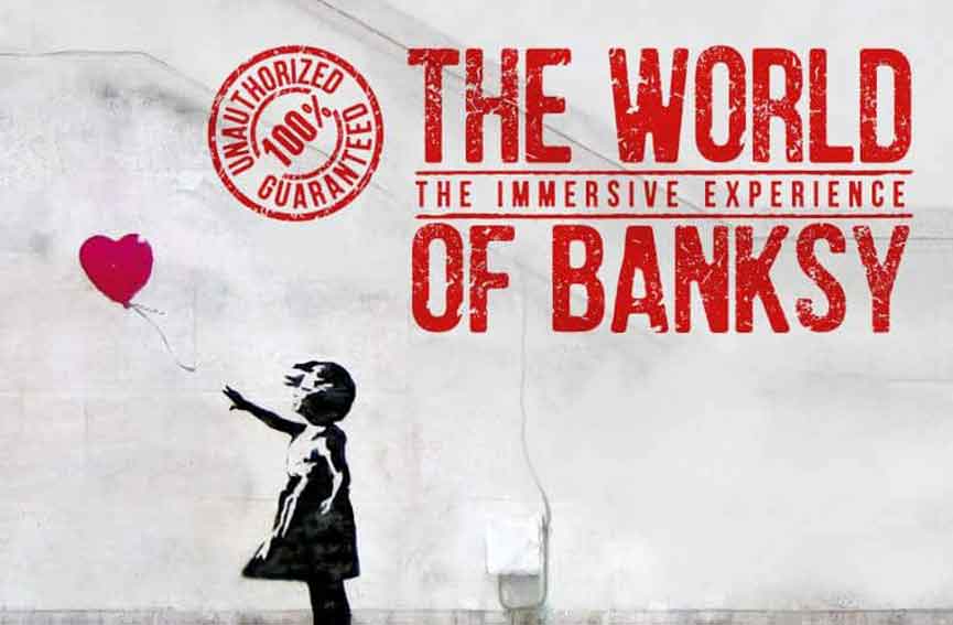 Mostra The World of Banksy  The Immersive Experience Roma