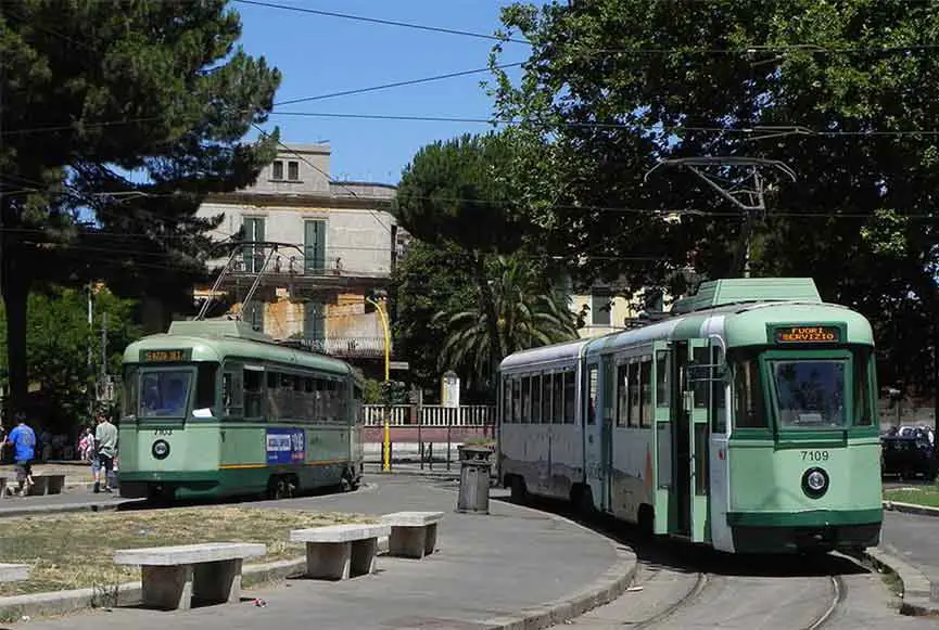 Linea 14 tram Atac Roma