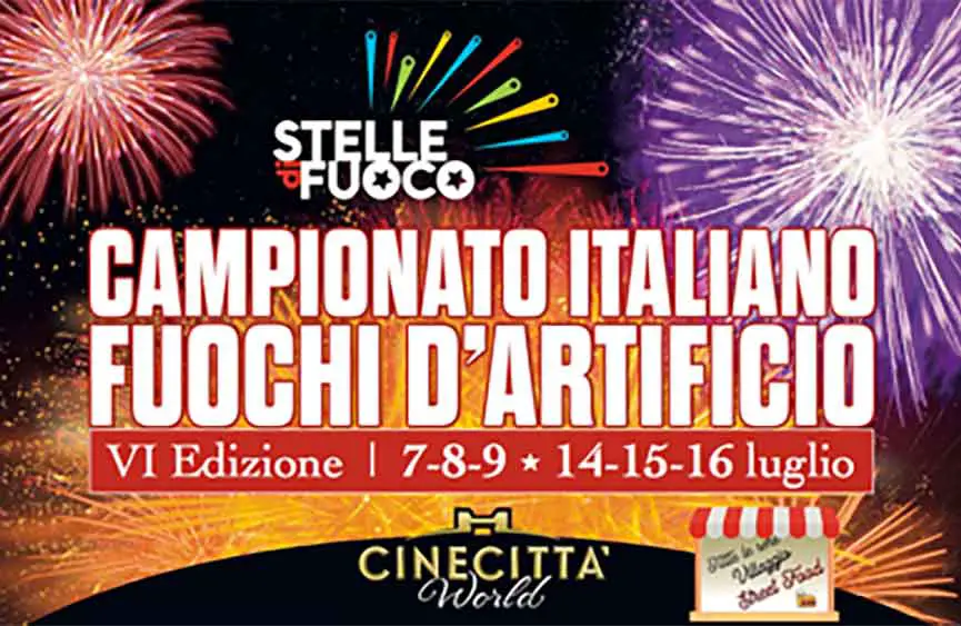 Stelle di Fuoco. Campionato Italiano di Fuochi d'Artificio Allumiere (Roma)