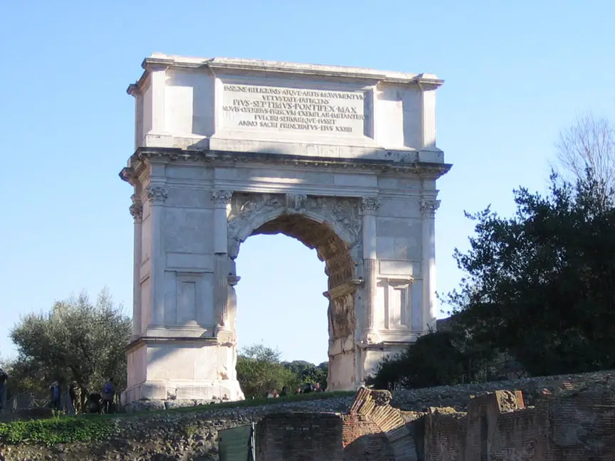 Arco di Tito a Roma