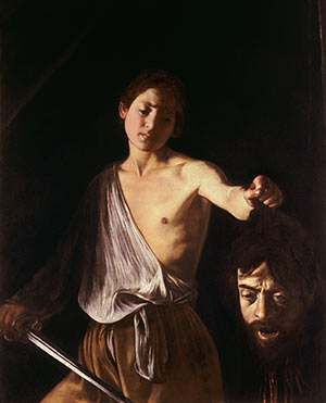 David con la testa di Golia (Caravaggio) - Galleria Borghese Roma
