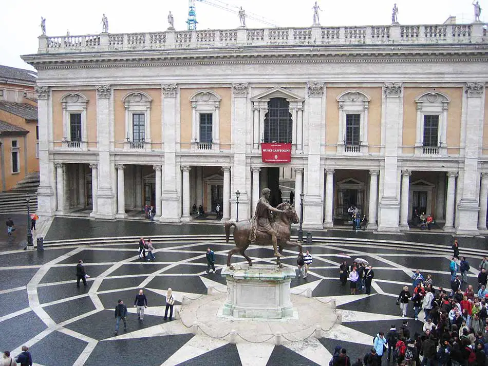 Kapitolsplatz (Piazza del Campidoglio) Rom
